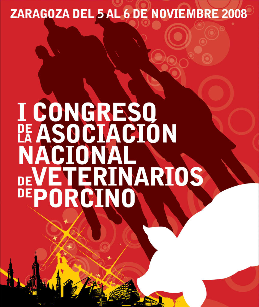 Cartel del I Congreso ANAVEPOR (Zaragoza, 2008)